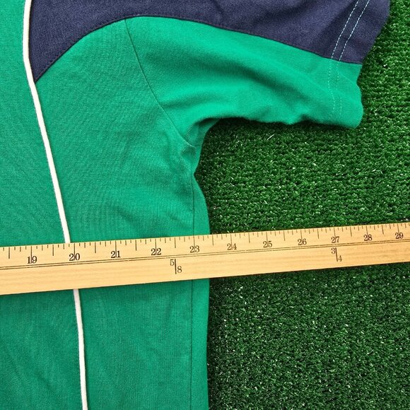 Retro Irish Rugby Polo Shirt Mens 2XL Green Short Sleeve British Irish‎ Lion - Picture 7 of 12